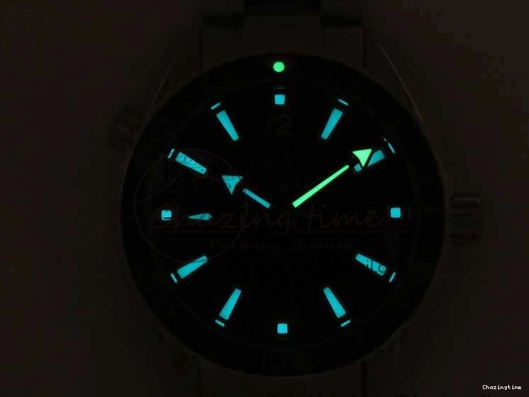 0801 Durable Planet Ocean Professional Ceramic Bezel 42mm 1:1 MK Best Edition Silver Markers On SS Bracelet A 8085